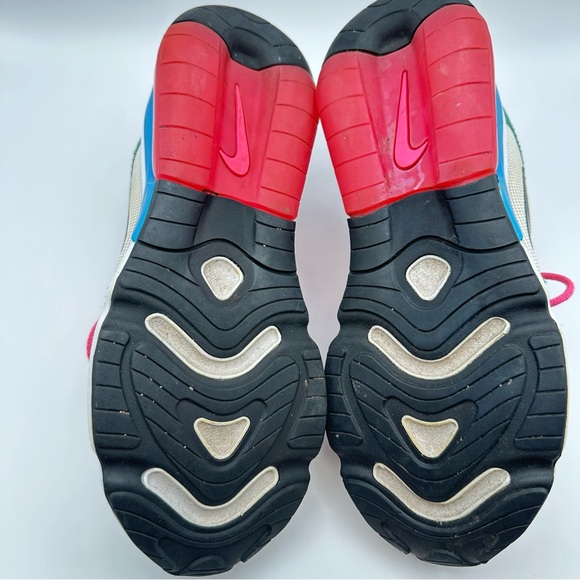 Nike Air Max 200 Shoes Women’s Sz 8 Mystic Green White-Gold Suede AT6175-300 - Picture 8 of 10